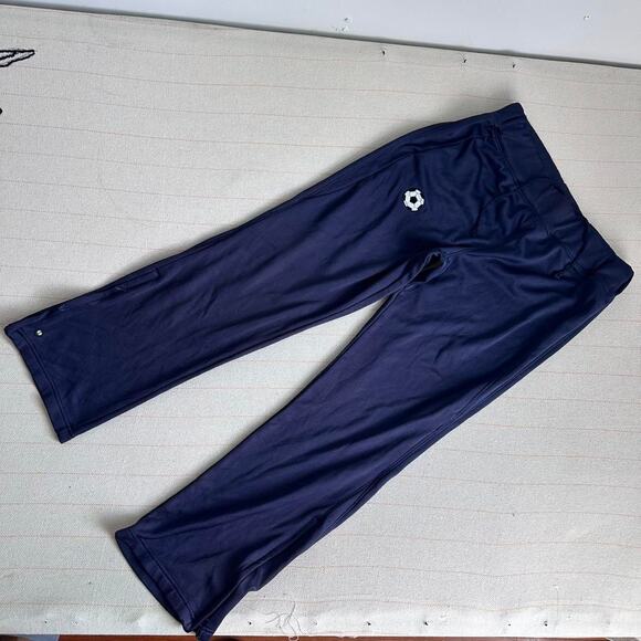 Holloway Women’s Navy Soccer Capri Varsity Pants Size Medium Athletic Fit - Picture 4 of 8